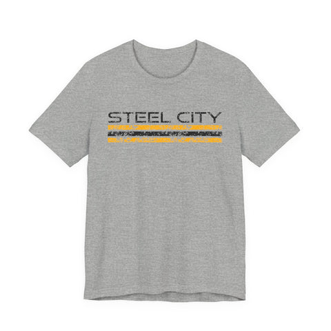 Vintage Steel City - Unisex Jersey Short Sleeve Tee