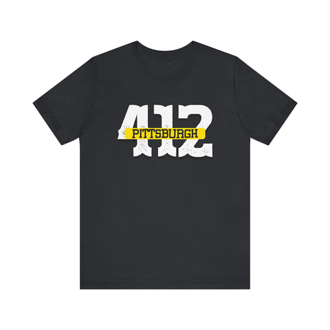 412 Pittsburgh - Unisex Jersey Short Sleeve Tee