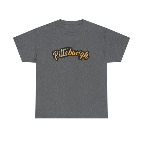 Pittsburgh Grunge - Unisex Heavy Cotton Tee