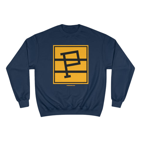 Pittsburgh Pirates Hockey 1925 - Retro - Champion Crewneck Sweatshirt Sweatshirt Printify Navy S 