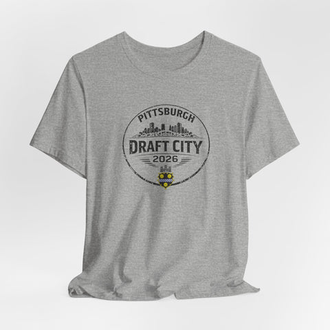 Pittsburgh NFL Draft Shirt – Vintage Civic Pride Tee With City Skyline Design