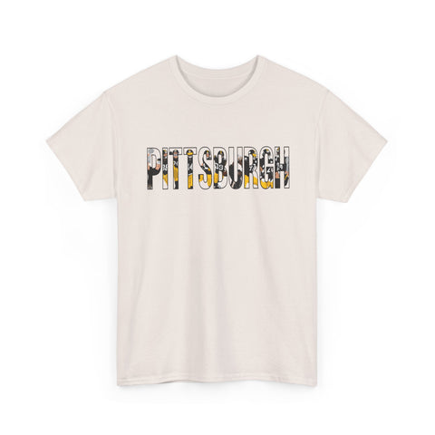 Pittsburgh Football Players - Unisex Heavy Cotton Tee