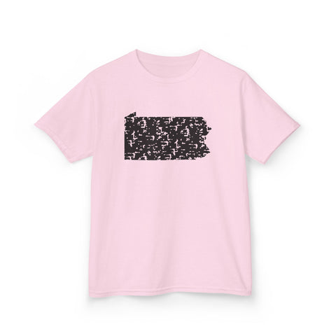 Pennsylvania Grunge - Kids Graphic T-Shirt