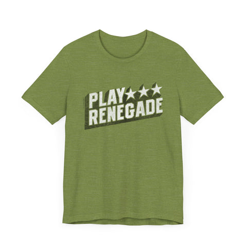 Play Renegade Pittsburgh Football - Short Sleeve Tee T-Shirt Printify   