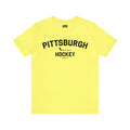 Pittsburgh Hockey - Collegiate Style - Short Sleeve Tee T-Shirt Printify Yellow S 