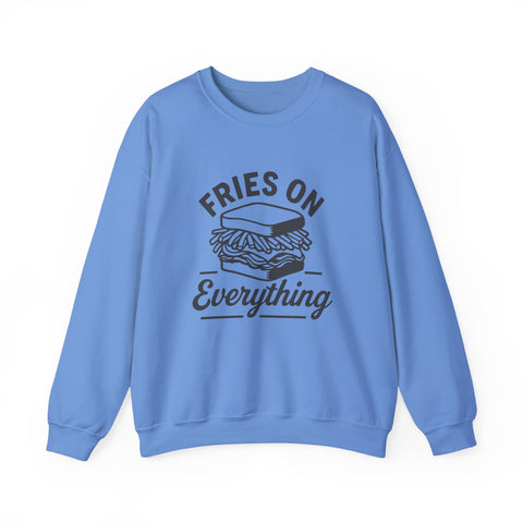 Fries on Everything - Heavy Blend™ Crewneck Sweatshirt