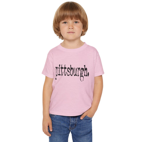 Pittsburgh Typewriter Toddler T-Shirt