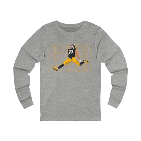 Pittsburgh Victory Jump - Unisex Long Sleeve Tee