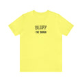 Bluff  - The Burgh Neighborhood Series - Unisex Jersey Short Sleeve Tee T-Shirt Printify Yellow S 