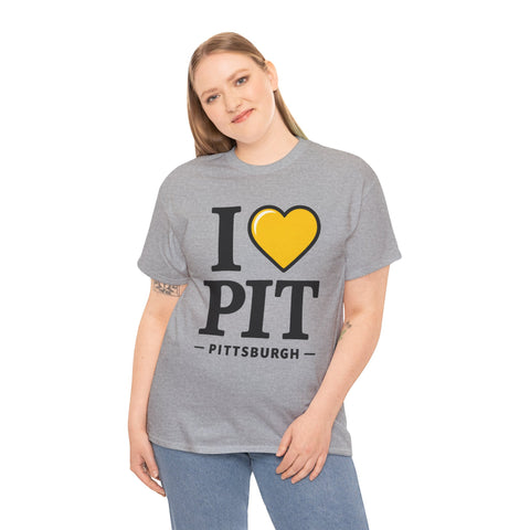I Heart PIT - Unisex Heavy Cotton Tee