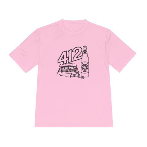 412 Icon Unisex Moisture Wicking Tee