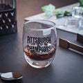 Pittsburgh The City of Champions Whiskey Glass Mug Printify