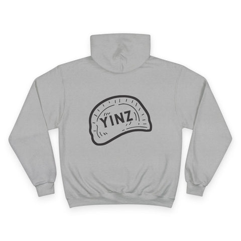Yinz Pierogi - Print on back - Champion S700 Hoodie