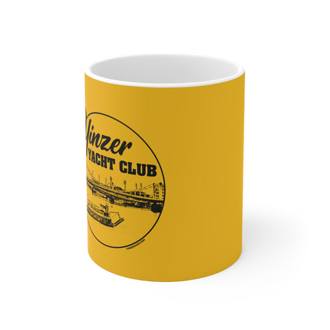 Yinzer Yacht Club  - Pittsburgh Coffee Ceramic Mug 11oz Mug Printify   
