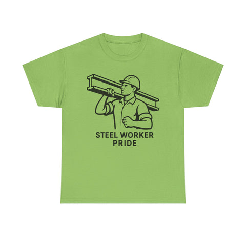 Pittsburgh Steel Worker Pride - Unisex Heavy Cotton Tee