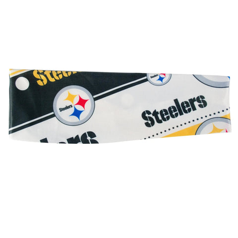 Pittsburgh Steelers Stretch Headband Pittsburgh Steelers Little Earth Productions   