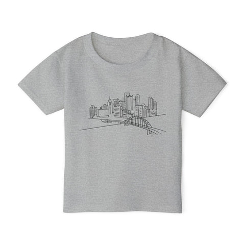 Pittsburgh Skyline - Toddler T-Shirt