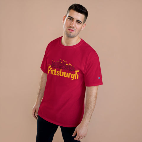Pittsburgh Football Team Names - Champion T-Shirt