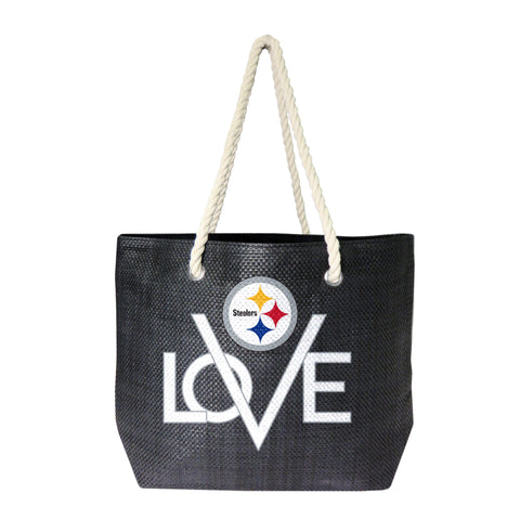 Pittsburgh Steelers Love Tote Pittsburgh Steelers Little Earth Productions   