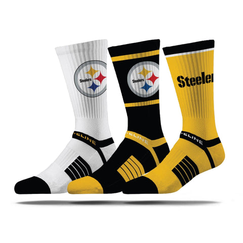 Pittsburgh Steelers | Premium Knit Crew | NFL 3 Pack Box | N02414883ML