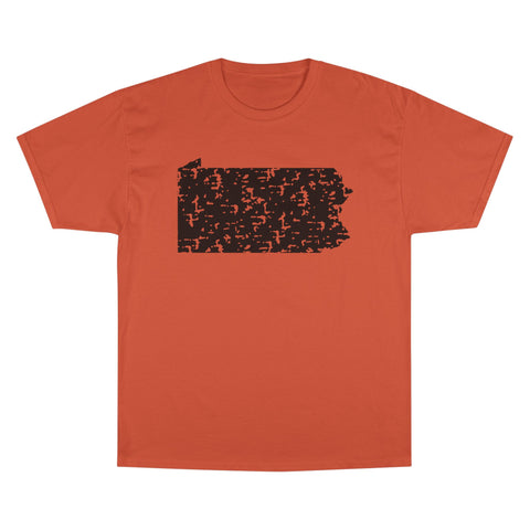 Pennsylvania Grunge - Champion T-Shirt