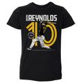 Pittsburgh Pirates Bryan Reynolds Kids Toddler T-Shirt Kids Toddler T-Shirt 500 LEVEL Black 2T Kids Toddler T-Shirt