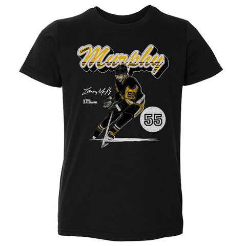 Larry Murphy Pittsburgh Retro Script  Kids Toddler T-Shirt Kids Toddler T-Shirt 500 LEVEL   