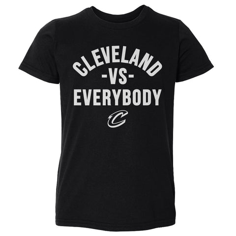 Cleveland Cavaliers T-Shirt - Kids Basketball Shirt Lightweight Cotton Crewneck Tee