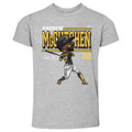 Pittsburgh Pirates Andrew McCutchen Kids Toddler T-Shirt Kids Toddler T-Shirt 500 LEVEL Heather Gray 2T Kids Toddler T-Shirt