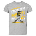 Pittsburgh Pirates Bryan Reynolds Kids Toddler T-Shirt Kids Toddler T-Shirt 500 LEVEL Heather Gray 2T Kids Toddler T-Shirt