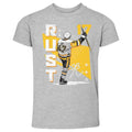 Pittsburgh Penguins Bryan Rust Kids Toddler T-Shirt T-Shirt 500 LEVEL Heather Gray 2T Kids Toddler T-Shirt