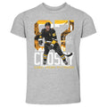 Pittsburgh Penguins Sidney Crosby Kids Toddler T-Shirt Kids Toddler T-Shirt 500 LEVEL Heather Gray 2T Kids Toddler T-Shirt