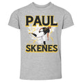 Paul Skenes Pittsburgh Pirates Lightning  | Kids Toddler T-Shirt Kids Toddler T-Shirt 500 LEVEL Heather Gray 2T Kids Toddler T-Shirt