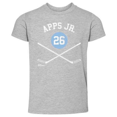 Syl Apps Jr. Pittsburgh 26 Sticks  Kids Toddler T-Shirt Kids Toddler T-Shirt 500 LEVEL   