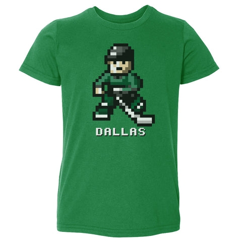 Dallas Hockey 8-bit WHT
