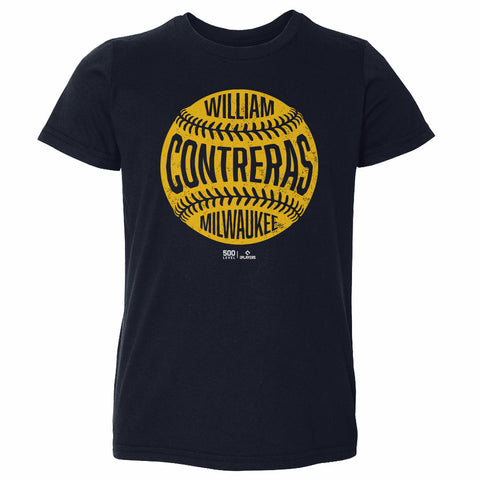 William Contreras Milwaukee Vintage Baseball WHT