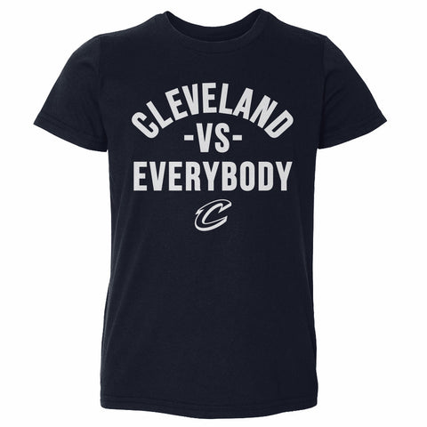 Cleveland Cavaliers T-Shirt - Kids Basketball Shirt Lightweight Cotton Crewneck Tee