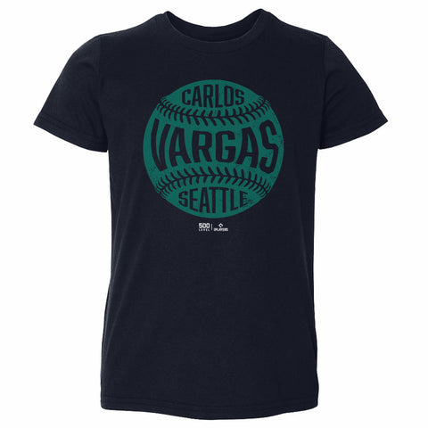 Carlos Vargas Seattle Vintage Baseball WHT