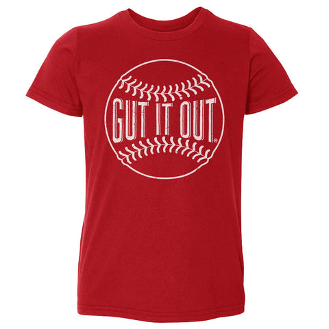 Gut It Out Foundation Baseball WHT