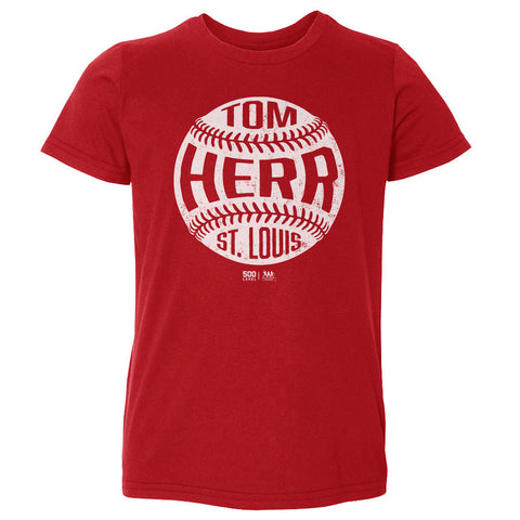 Tom Herr St. Louis Vintage Baseball WHT
