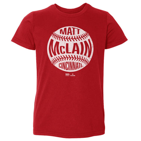 Matt McLain Cincinnati Vintage Baseball WHT