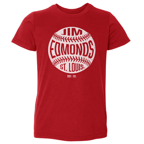 Jim Edmonds St. Louis Vintage Baseball WHT
