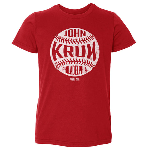 John Kruk Philadelphia Vintage Baseball WHT