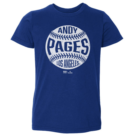 Andy Pages Los Angeles D Vintage Baseball WHT