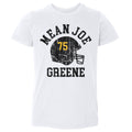 Joe Greene Pittsburgh Helmet Font Kids Toddler T-Shirt Kids Toddler T-Shirt 500 LEVEL White 2T Kids Toddler T-Shirt