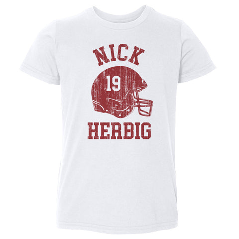 Nick Herbig College Helmet Font Kids Toddler T-Shirt Kids Toddler T-Shirt 500 LEVEL   