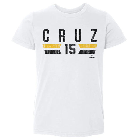 Pittsburgh Pirates Oneil Cruz Kids Toddler T-Shirt Kids Toddler T-Shirt 500 LEVEL White 2T Kids Toddler T-Shirt