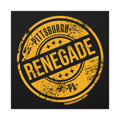 Stamp Series - Renegade - Canvas Gallery Wrap Wall Art Canvas Printify 36″ x 36″ 1.25" 