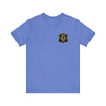 Pittsburgh Police Department Badge T-Shirt T-Shirt Printify Heather Columbia Blue S