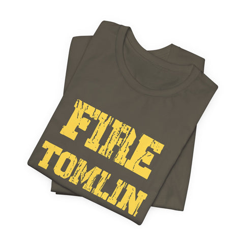Fire Tomlin Short Sleeve T-shirt - Unisex bella+canvas 3001